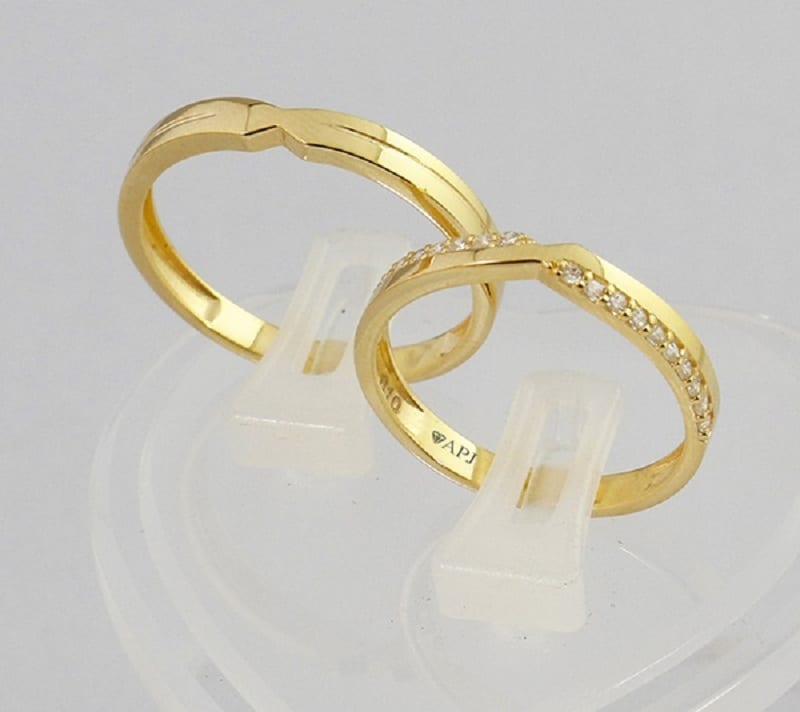 Tuyển chọn mẫu nhẫn cưới vàng 18k dưới 4 triệu đẹp đáng để mua