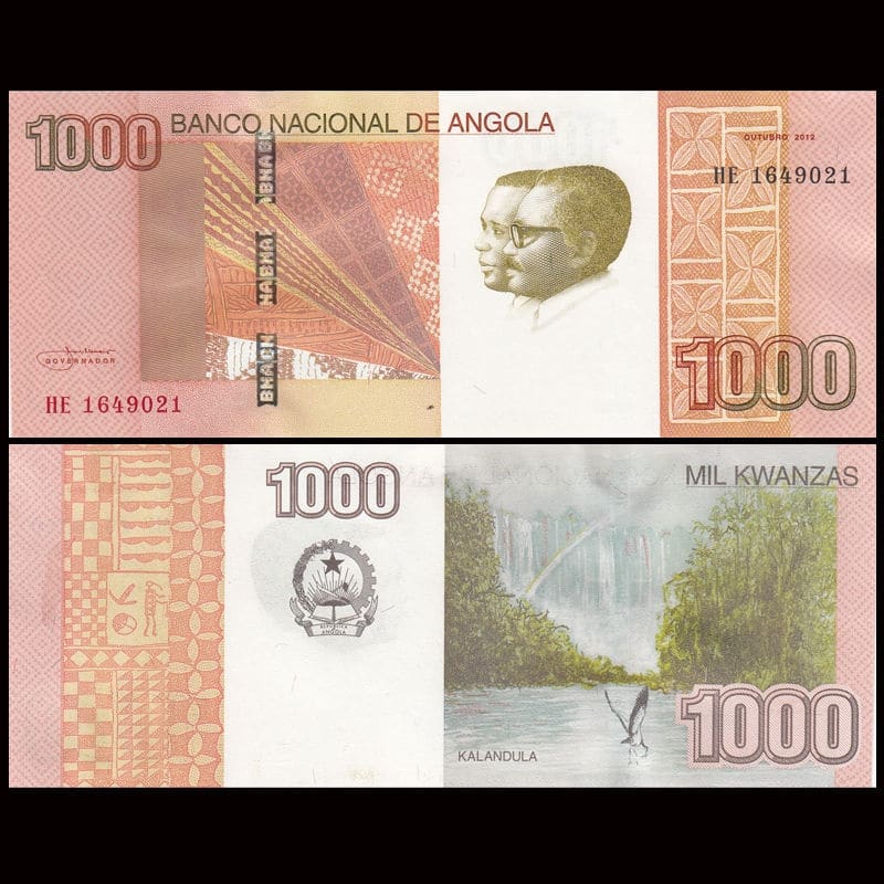 1000 kwanzas Angola 2012 Shop tiền sưu tầm D-money