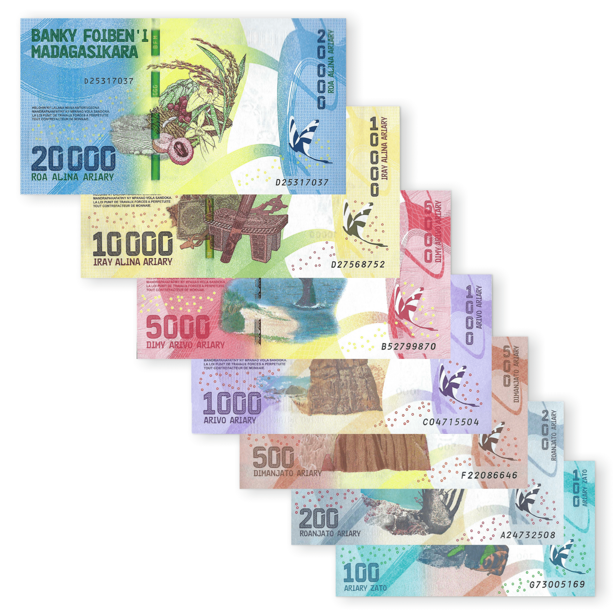 Madagascar Ariary Currency and Banknotes For Sale | Collectibles & Currency