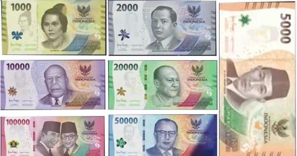 Indonesia phát hành 7 loại tiền giấy rupiah mới - Tuổi Trẻ Online